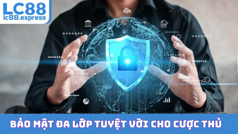 Bảo mật đa lớp tuyệt vời cho cược thủ